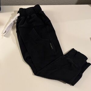 Little Bipsy Black Jogger Pants